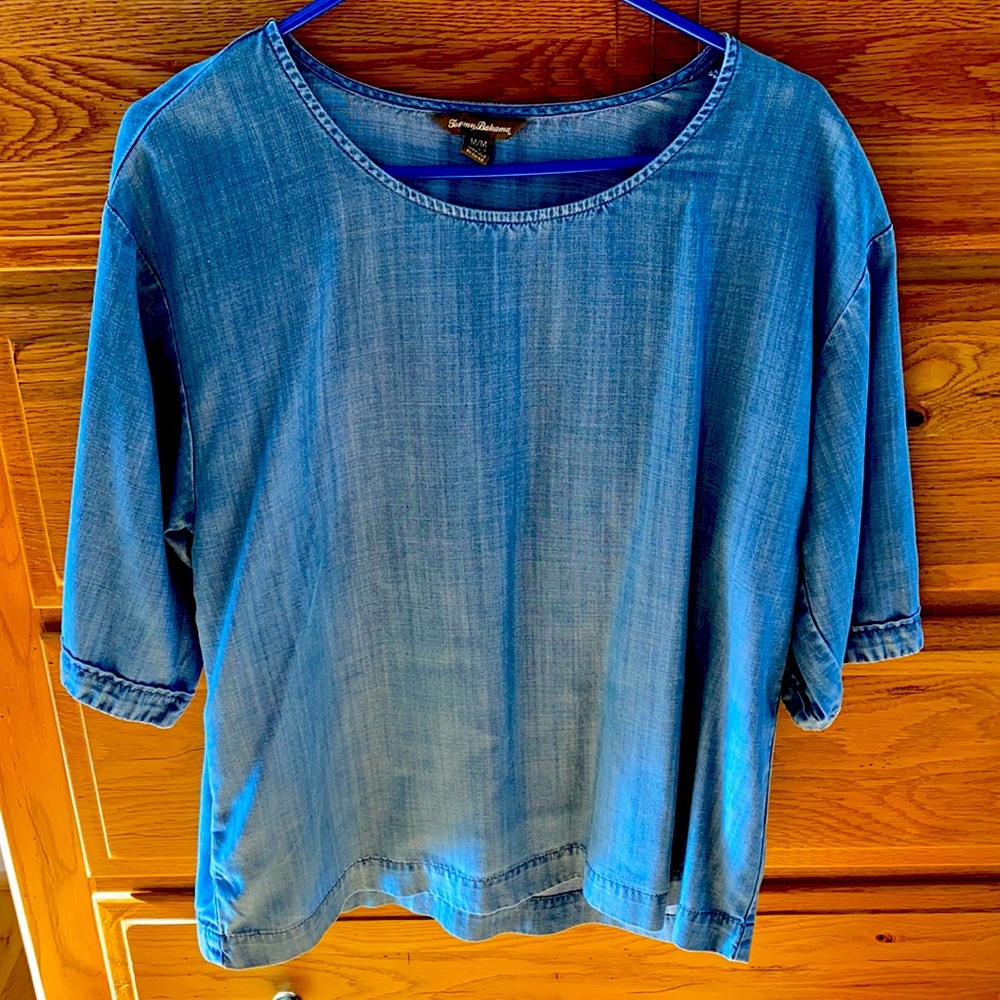 Tommy Bahama Denim Blouse